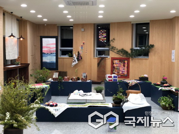 생활개선회 규방공예 전시회 모습(사진=용인시)