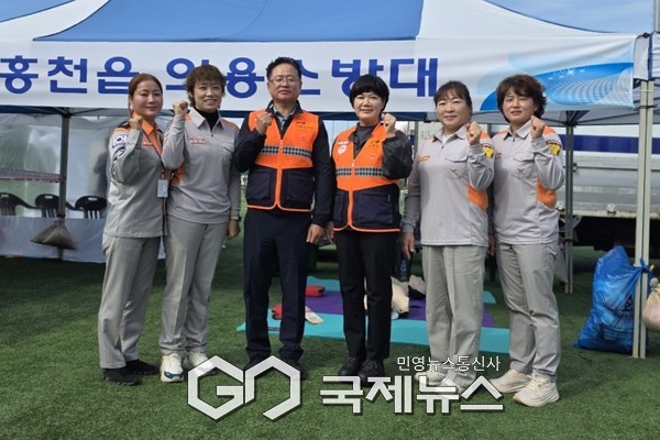 사진=홍천읍여성의용소방대