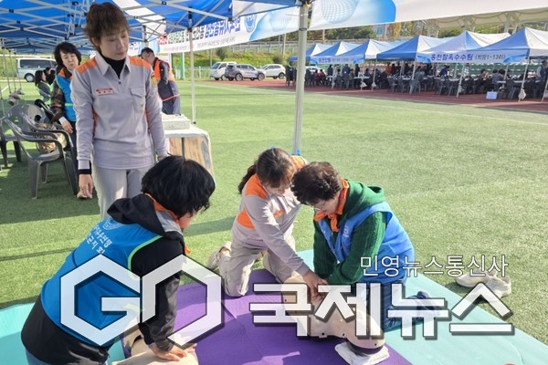 사진=홍천읍여성의용소방대