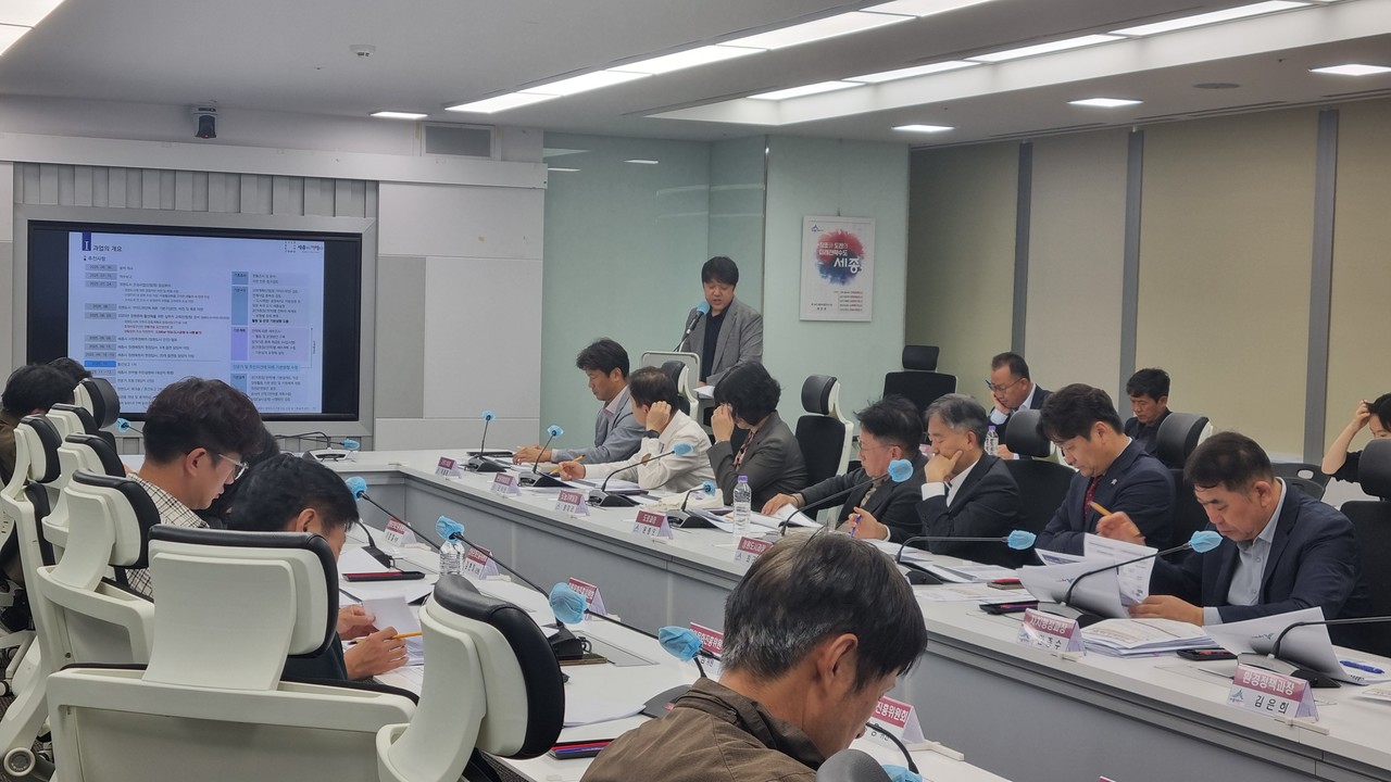 정원도시 용역 중간 보고회, 2026년 4월 정원도시 설계 용역을 완료 한다(세종시)