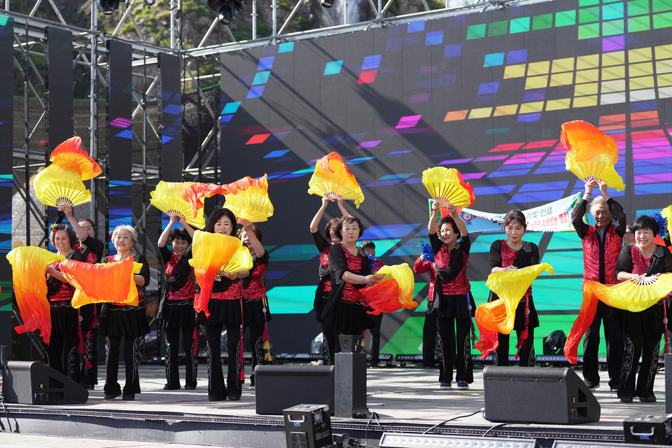 (사진제공=청송군)(건강체조)