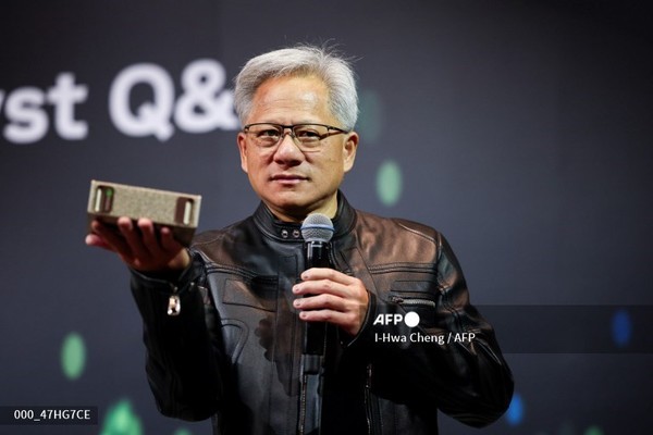 엔비디아 CEO 젠슨 황. 사진제공/AFP통신