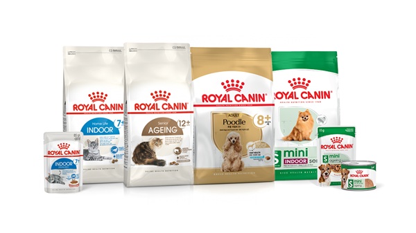 로얄캐닌의 노령 동물을 위한 맞춤 영양 포트폴리오