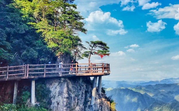 천저우시 망산. 사진/원코리아투어그룹