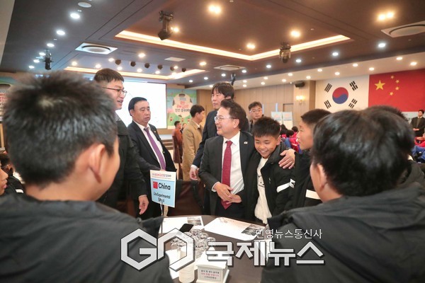 ▼사진=2025 춘천 국제 유소년 친선 축구대회