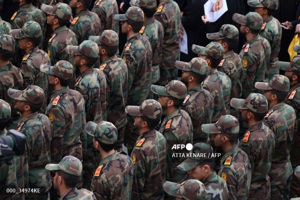 이란 혁명수비대(IRGC) 쿠드스군(위 사진은 기사 내용과 무관함). 사진제공/AFP통신