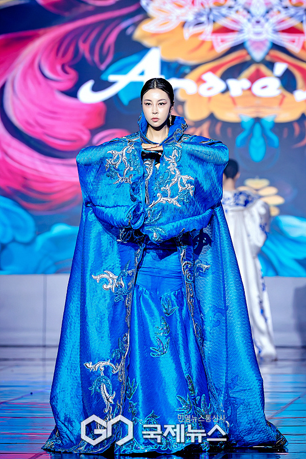 ▲ 앙드레김 패션쇼 모델 김소정 / ⓒ이대웅 기자