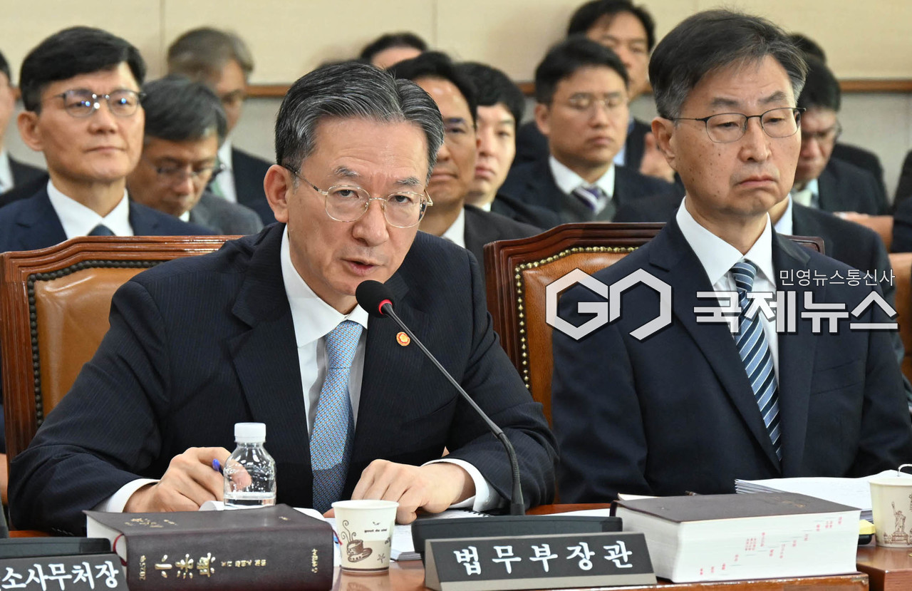 정성호 법무부 장관 / 국제뉴스DB