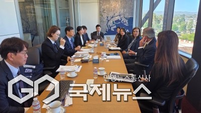 美 LA항만청과 항만 발전 방안 논의 모습/제공=BPA