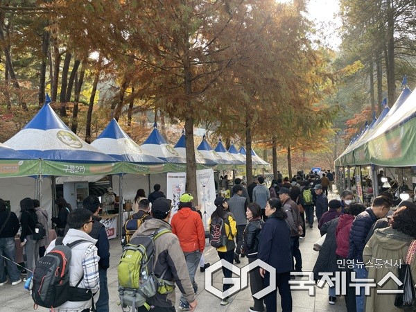 농특산물홍보판매장 모습.(제공=충북도청)