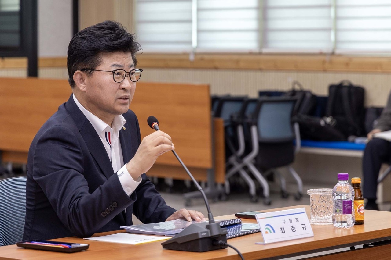 최충규 대덕구청장은 “주민 불편을 선제적으로 찾아 해결하고, 구민이 체감할 수 있는 생활 중심 행정을 펼치겠다”고 말했다. / 대덕구 제공