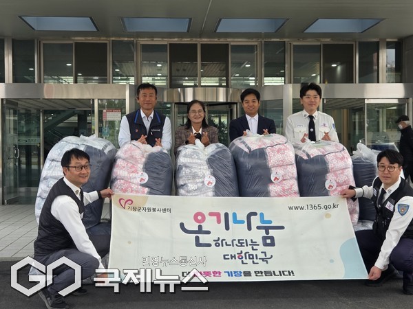 이웃돕기 성품 전달식 모습/제공=세진여객-세진교통보사대