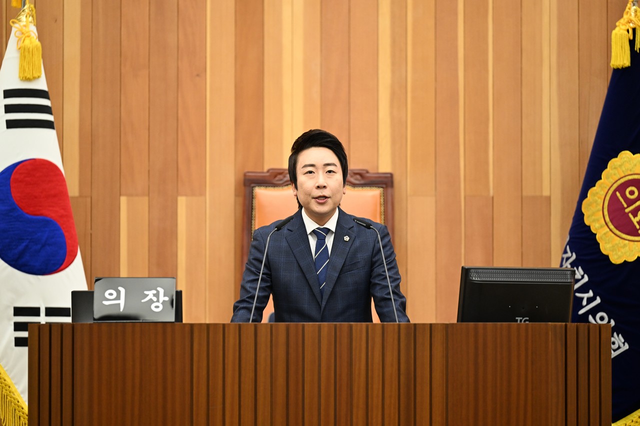 세종시의회 임채성 의장