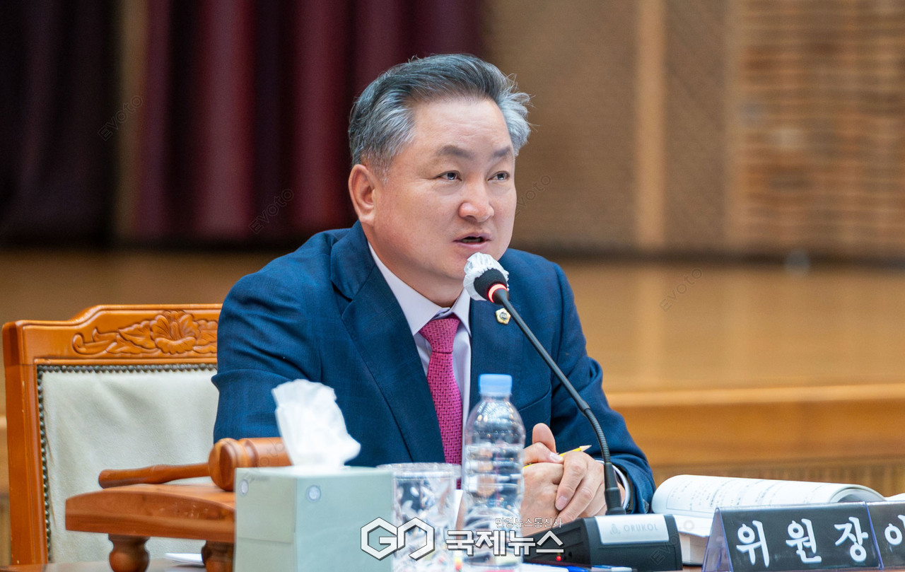 (사진=김진태 기자) 이동업 위원장 "도민 체감할 수 있는 적극적인 행정 추진해야"