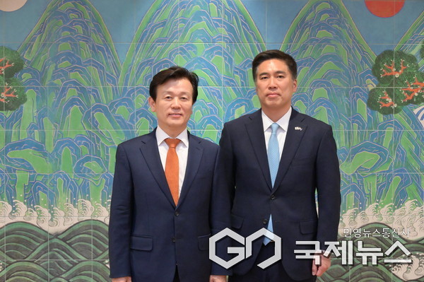 주호주 한국대사관 방문 사진/진주시