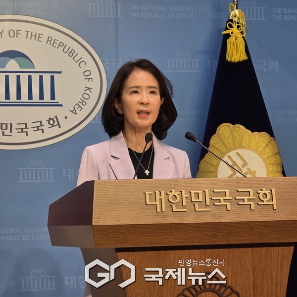 ▲최수진 원내수석대변인 국민의힘 사진=고정화 기자