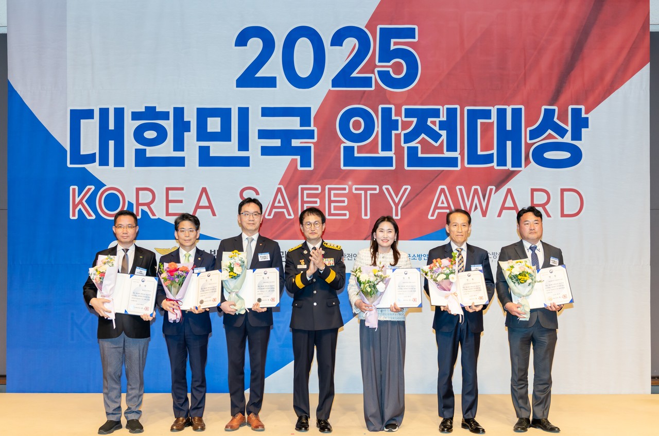  ‘대한민국 안전대상’ 행정안전부장관상 수상/세종시시설관리공단 제공