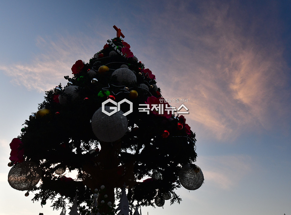 어두움 속에서도 꺼지지 않는 사랑과 회복의 빛/대한민국성탄축제, 트리점등식 (사진=안희영 기자)