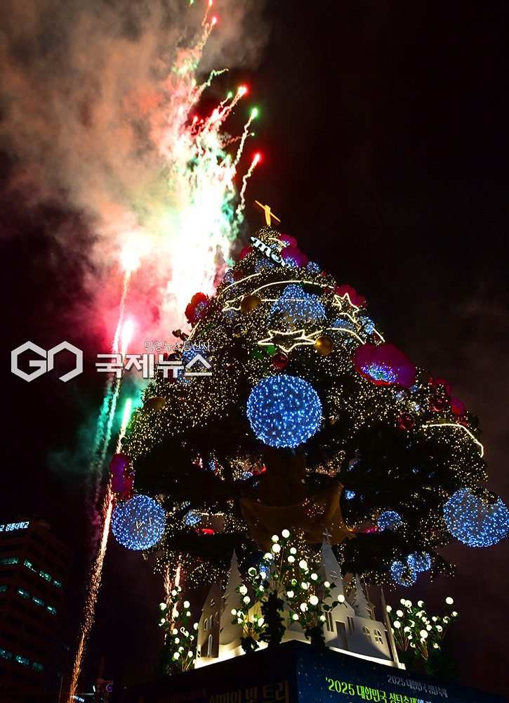 어두움 속에서도 꺼지지 않는 사랑과 회복의 빛/대한민국성탄축제, 트리점등식 (사진=안희영 기자)