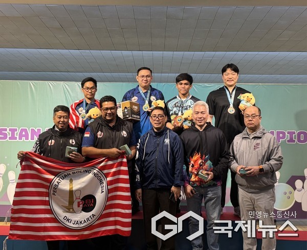 (사진제공=울주군) (개인 마스터즈 동메달)울주군청 볼링팀, 아시아 인터시티 챔피언쉽 금·은·동 쾌거