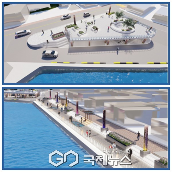 삼척항 명소화 거리 조감도  사진=삼척시
