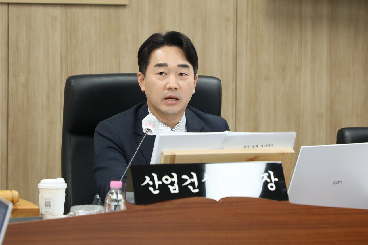 세종시의회 산업건설위원회 김재형 위원장