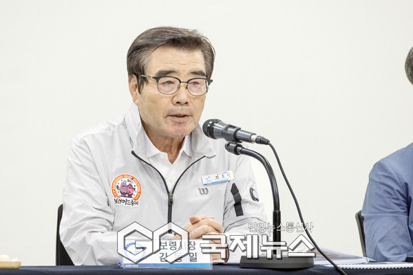 김동일 충남 보령시장. 국제뉴스DB