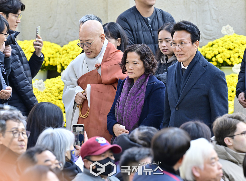 조계사, 산재사망희생자추모위령제/정부, 9월 ‘안전관리 종합대책’수립 기획단 운영 (사진=안희영 기자)