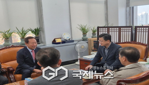 봉화군수 국회예결위 방문