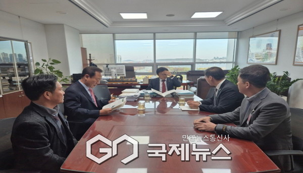 봉화군수 국회예결위 방문