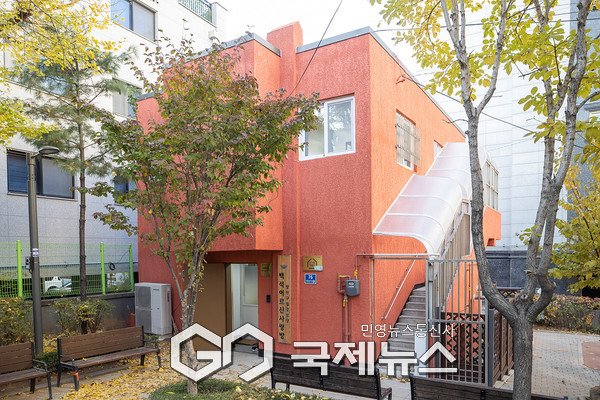 ‘백석경로당’ 리모델링 후 건물 정면 사진 [사진제공=양천구청]