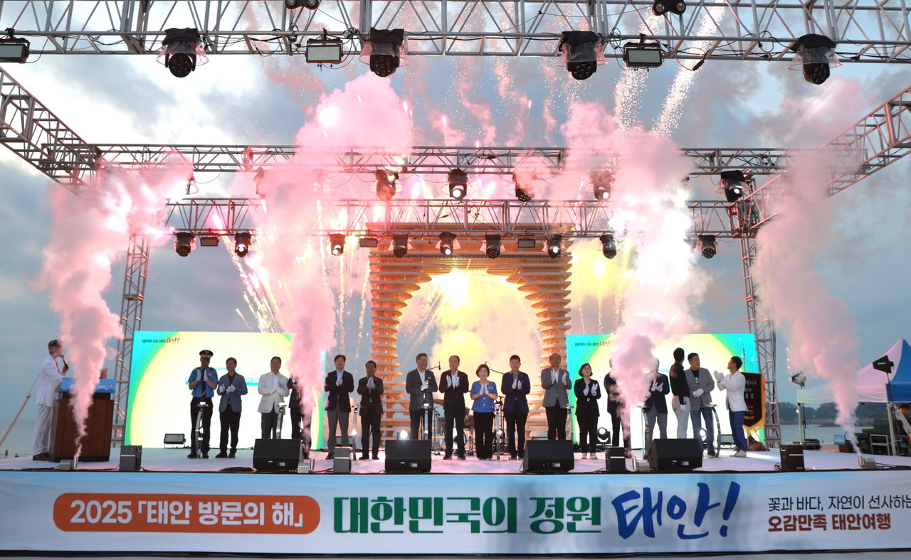 ‘2025 태안 방문의 해’ 맞아 지난 6월 개장식을 가진 만리포 해수욕장 (태안군)