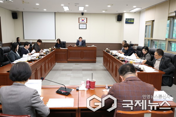 2025년 행정사무감사 3일차 자치행정위원회(사진=용인시의회)