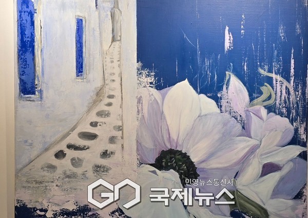 이영숙 개인전 지나간 시간속의 설레임 [사진/ 김서중 기자]