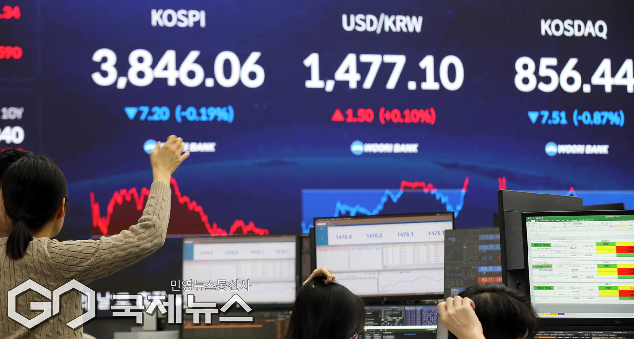 코스피, 코스닥 하락 마감 < 포토뉴스 < 포토 < 기사본문 - 국제뉴스