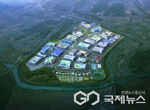 테크노폴리스 산업단지 조감도.(제공=진천군청)