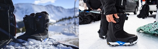 (왼쪽부터) 웨이브레인지 X 프로 스텝 온 보아®, 하이샷 X 프로 스텝온 보아®