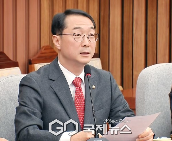 ▲김건 국민의힘 외교통일위원회 간사 사진=고정화 기자