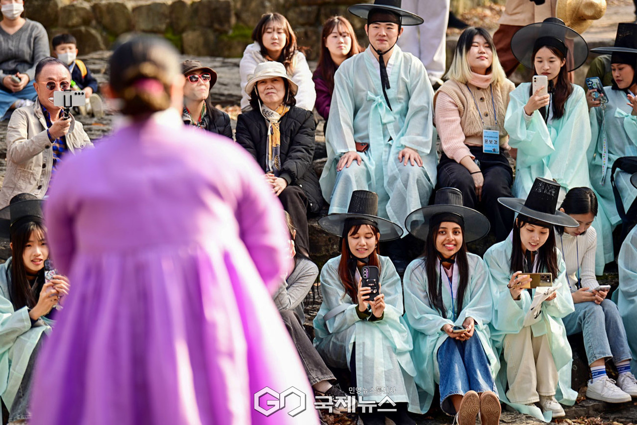 (제공=신라문화원) 세심한 옥산데이트, 경북 청년 글로벌 어드벤처