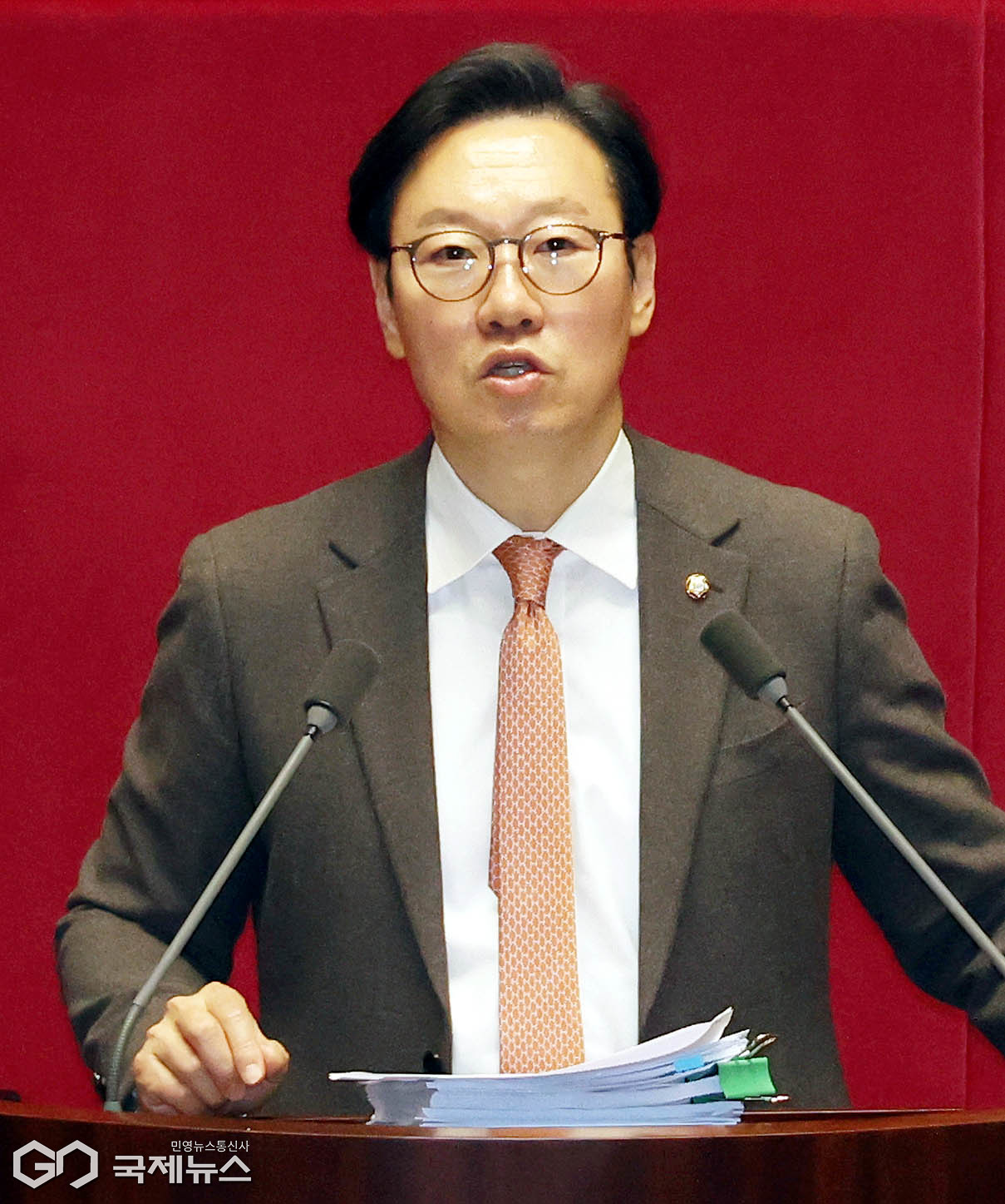 무제한 토론 하는 박수민 국민의힘 의원 < 포토뉴스 < 포토 < 기사본문 - 국제뉴스