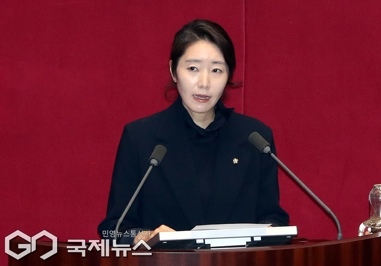 신상 발언하는 강선우 의원