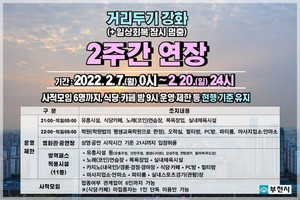 [거리두기 Q&A] 코로나, 계절독감처럼 관리 언급...사적모임·인원제한·영업...