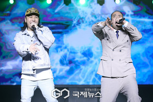 [GJ포토] 래퍼 <b>블리스</b>-정상수, '존재감 뽐내는 랩'(2023 LBMA STAR)