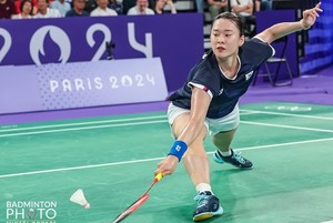 [속보] 파리올림픽 배드민턴 <b>김가은</b>, 여자단식 <b>16강</b> 진출