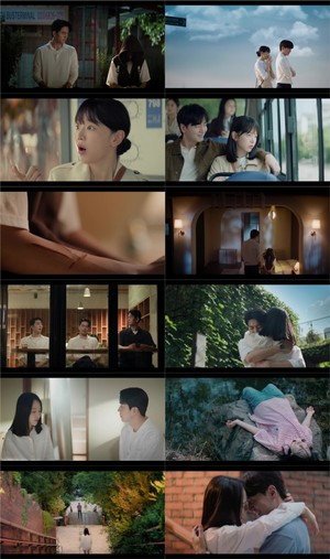 '나의 <b>해리에게</b>' 신혜선<b>이진욱</b>, 눈물의 <b>키스</b>...시청률 3.6%