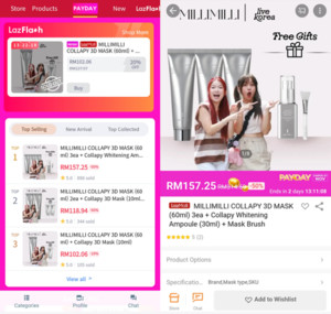 밀리밀리, 말레이시아 라자다 모바일 라이브 진행…완판 기록 - 뉴스 썸네일 이미지