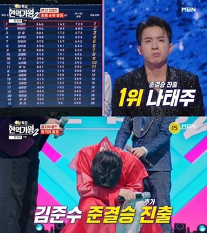 '<b>현역가왕2</b>' 박구윤·황민호·한강 등 최종탈락...1~10위 순위 발표