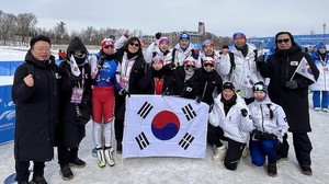 문체부, <b>하얼빈</b> 동계<b>AG</b> 한국<b>선수단</b> 귀국 환영