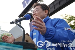 [속보] <b>21대 대선 개표 현황</b> 60%…이재명 후보 당선 '확실'