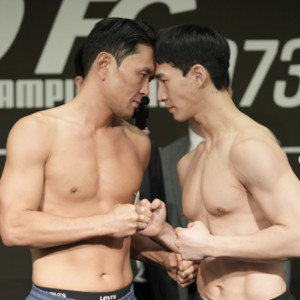 [속보] '전광석화 결말' <b>윤형빈</b>, <b>밴쯔</b> 1라운드 <b>TKO</b> 제압